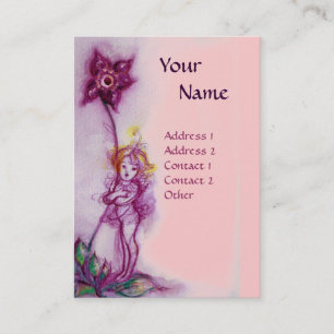 CARTE DE VISITE MONOGRAMME THUMBELINA 3
