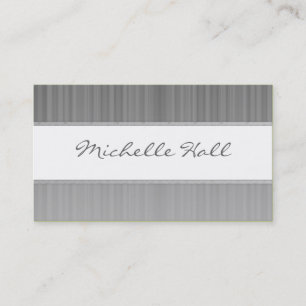 Carte De Visite Monotone simple