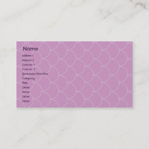 Carte De Visite Monstre pourpre - affaires