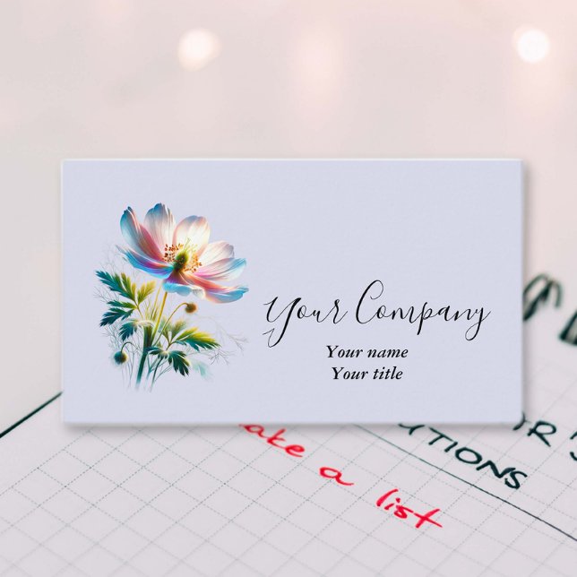Carte de visite Moody Blooms (Créateur téléchargé)