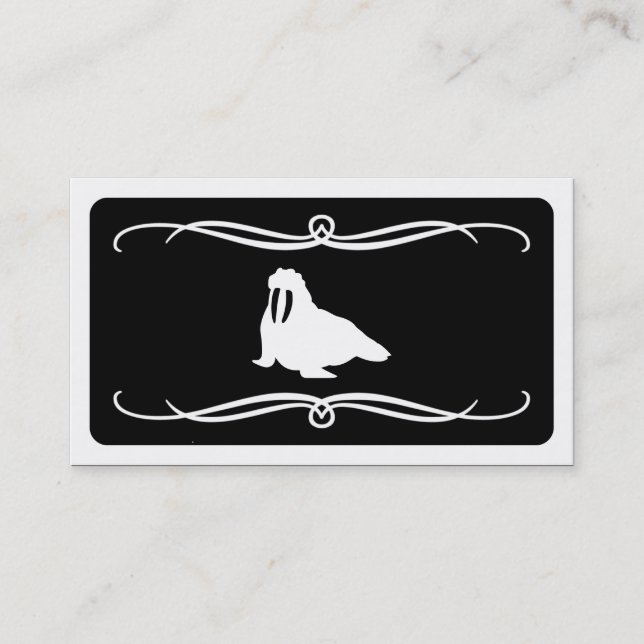 Carte De Visite morse mod (couleur personnalisable) (Devant)