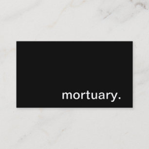 Carte de visite mortuaire