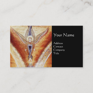Carte De Visite MOSAIC ANGEL MONOGRAS Noir