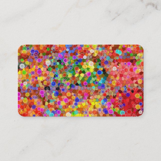 Carte De Visite Mosaïque (Devant)