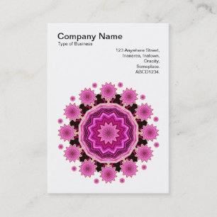 Carte De Visite Motif 024 de mandala