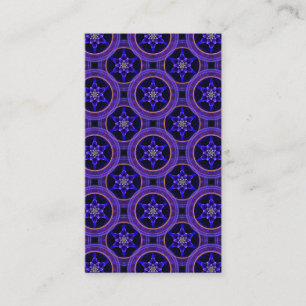 Carte De Visite Motif abstrait élégant boho moderne floral #505