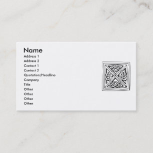 Carte de visite Motif Architectural