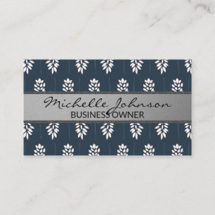 Carte De Visite Motif botanique