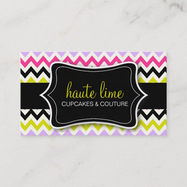 Carte De Visite Motif de 311 Haute Chevron (Devant)