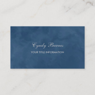 Carte de visite Motif en marbre couleur