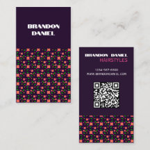 Motif floral sans couture vibrant sur fond violet