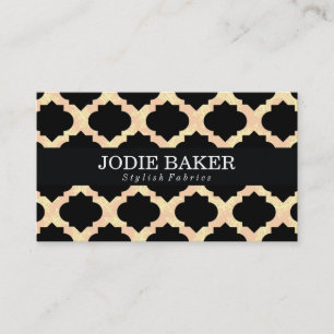 Carte De Visite Motif orange III   Chic