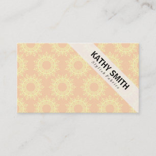 Carte De Visite Motif stylisé   Chic