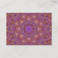 Motif vintage de carreaux pourpres Kaleidoscope