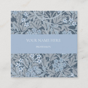 Carte de visite MOTIF WILLIAM MORRIS JASMINE