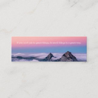 Carte de visite motivationnel