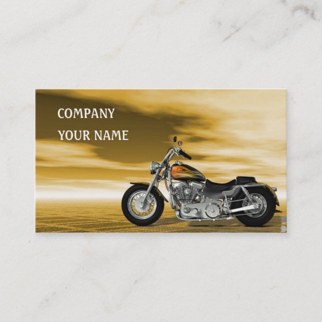Carte De Visite Moto (Devant)