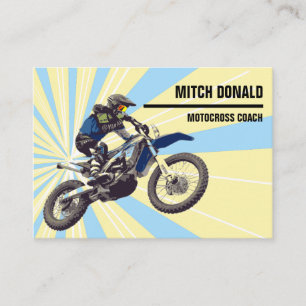 Carte De Visite Motocross