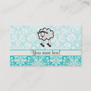 Carte De Visite Moutons ; Mignon
