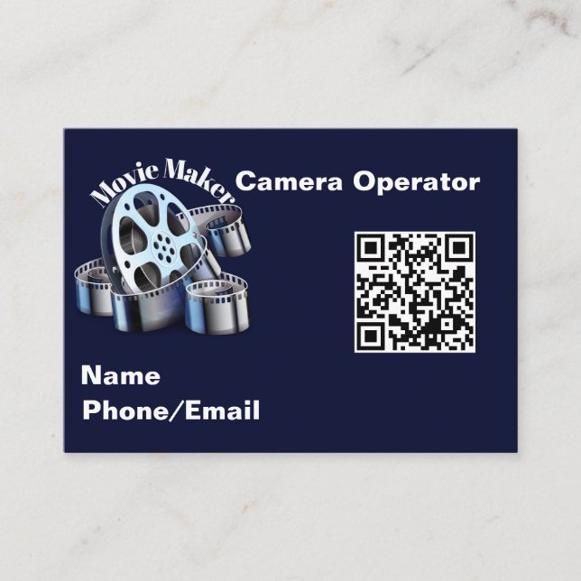 Carte de visite Movie Maker (Devant)