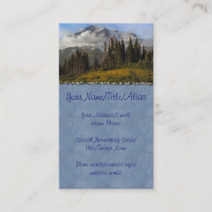 Carte De Visite Mt plus pluvieux