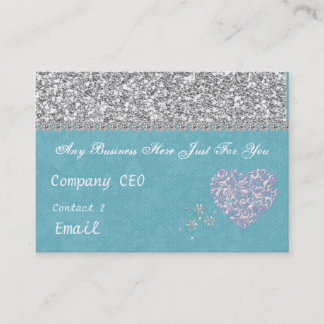 Carte de visite MULTI de PARTIES SCINTILLANTES de