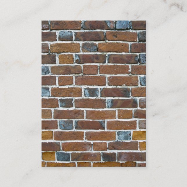 CARTE DE VISITE MUR BRICKS (Devant)