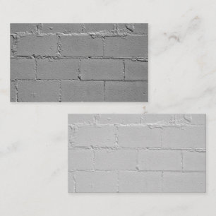 Carte De Visite Mur de blocs de ciment