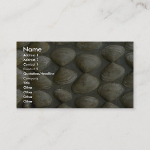 Carte De Visite mur de Mer-SHELL