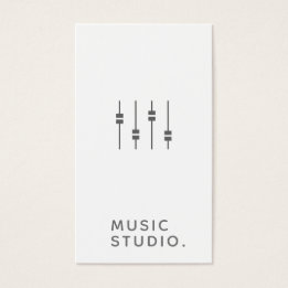 Carte de visite Music Studio