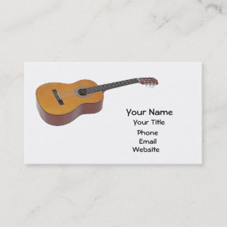 Carte De Visite Musicien de guitare