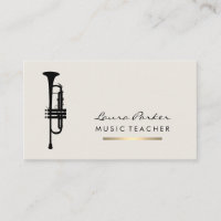 Musicien Musique Enseignant Trumpet Instrument Or