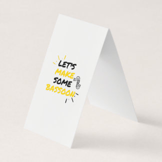 Carte De Visite Musique baston