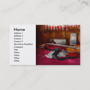 Carte De Visite Musique - Guitare - Cette vieille ambiance country