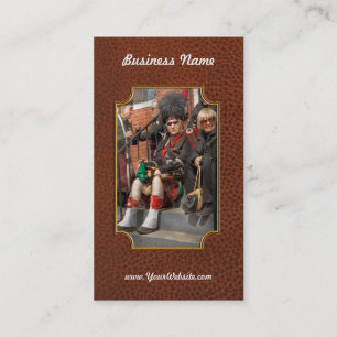 Carte De Visite Musique - Sac Pipes - Somerville, NJ - Piper Repos