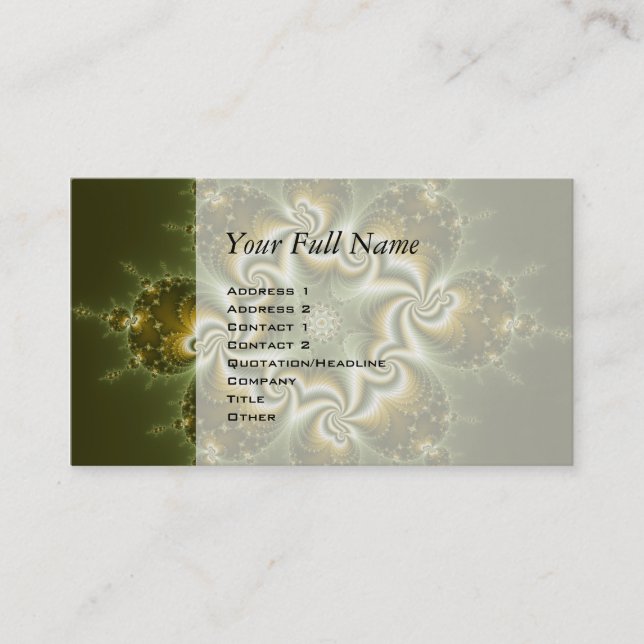 Carte De Visite Mutation de virus (Devant)