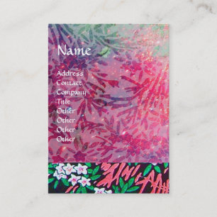 Carte De Visite MYRTLE MAGIQUE / Réflexions d'or étincelantes