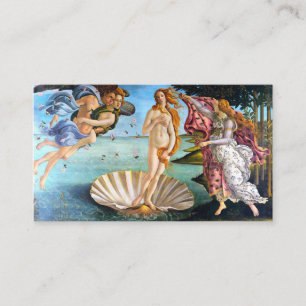 Carte De Visite Naissance De Vénus Sandro Botticelli Version Resta