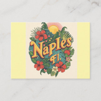 Carte De Visite Naples florida dreaming 