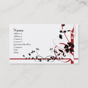 Carte De Visite Nature abstraite