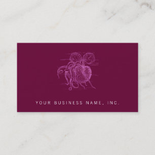 Carte De Visite Nautilus (style presse-lettres)