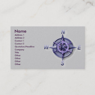 Carte de visite nautique