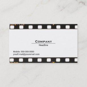 Carte de visite négatif