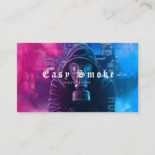 Carte De Visite Neon artiste Sweat - shirt à capuche Smoke Vape Ca