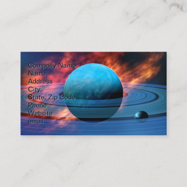 Carte De Visite Neptune (Devant)