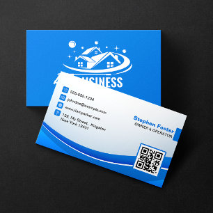 Carte De Visite Nettoyage au laveur haute pression professionnel