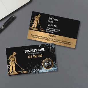 Carte De Visite Nettoyage de toiture sous pression Professionnel