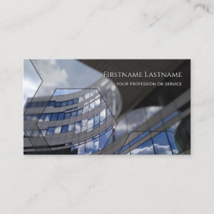 Carte De Visite Nettoyer la façade bureau gratte-ciel rectangles