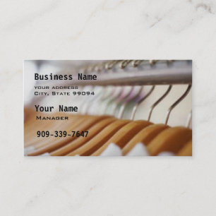Carte De Visite Nettoyeurs à sec ou blanchisserie