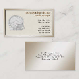 Carte de visite neurologue